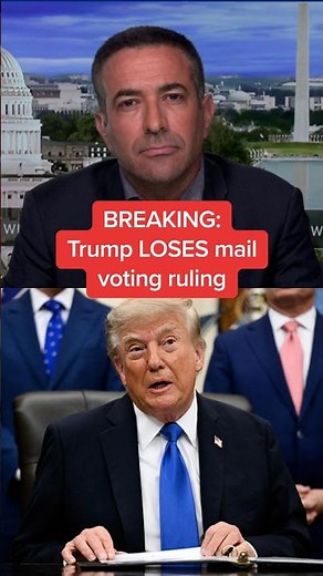 BREAKING: Trump LOSES mail voting ruling