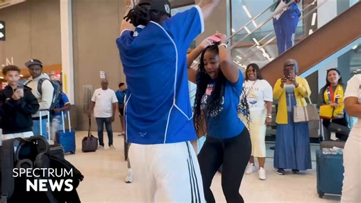 A Curaçaoan craze has hit Kansas City 🇨🇼Immaculate vibes on display courtesy of fans flying in from Curaçao for the team’s World Cup match on Saturday vs. Ecuador 🇪🇨The tournament’s smallest nation sure does know how to party🕺