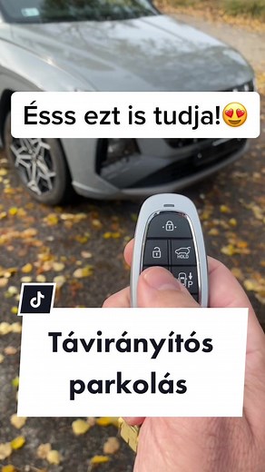 Hyundai Tucson Távirányítós parkolás! #remotesmartparking #eztnezzetek #hyundaitucson2022 #parkolas #eztistudja