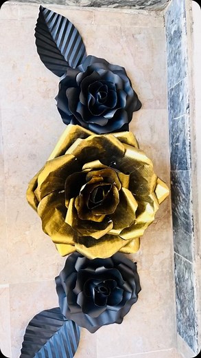 Craft Cardio on Instagram: "DIY GIANT PAPER FLOWERS WALL DECOR ✨ . . . . . #giantpaperflowers #diycrafts #diy #diyhomedecor #diyhomedecorideas #pinterestaesthetic #pinterstyhomedecor #diyprojects #homedecor #homeinspo #budgetfriendly #interiordesign #aesthetic #aesthetichome #reuseidea #bestoutofwaste #craft #crafts #crafting #crafty #crafter #talagang #CraftSupplies #diy #diyprojects #papercrafts #craftcardio"