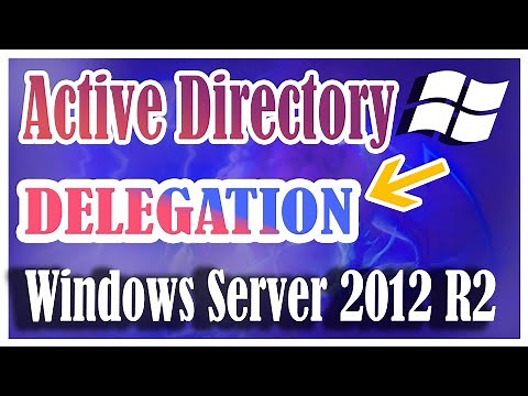 Active Directory Delegation in Windows Server | Active directory delegate password reset and unlock