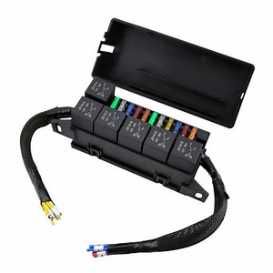 Miulika Generic 12V Relay Box Trucks Relay Panel Component Boat 11 Way Relay Fuse Box - Walmart.ca