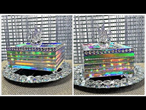 DIY High End Dollar Tree Jewelry Box