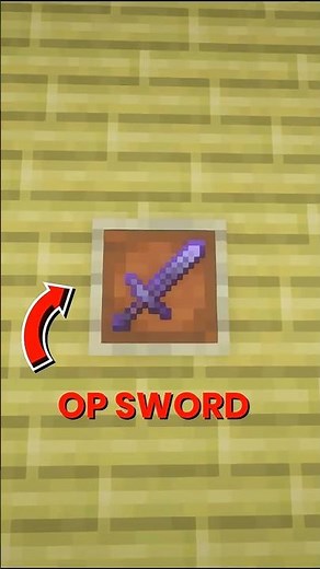 How To Make BEST Sword In Minecraft?? #minecraft
