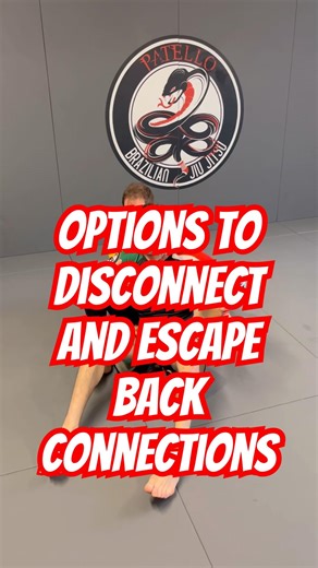 How to escape back mount or back control #bjj #bjjtechniques #nogijiujitsu