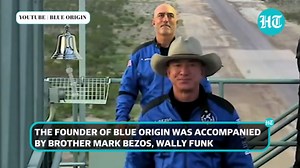 Watch: Jeff Bezos' space flight via Blue Origin rocket; back to Earth in 10 mins