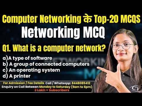 Computer Networking MCQs | Computer Networking Practice Questions | Computer Tech Academy