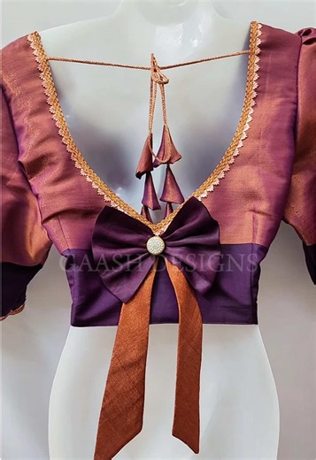 Customised Saree Blouse Designs for Every Occasion