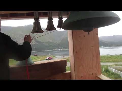 Beautiful Russian Orthodox Church Bell Ringing in Eastern Aleutians