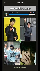 Just got a FREE K-pop postcard 💌This is fun #kpop #dipe #app #dispatch #디스패치