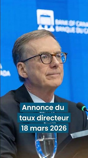 RAPPEL : Nous avons maintenu le taux directeur à 2,25 %.