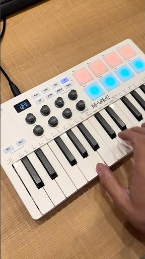 Controlador sem fio Bluetooth- MVave #teclado