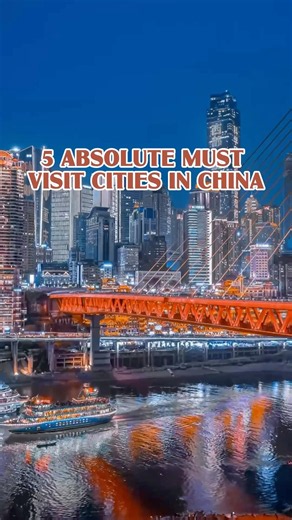 Top 5 cities in China