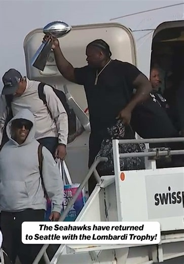 Lombardi Trophy Arrives in Seattle! 🏆