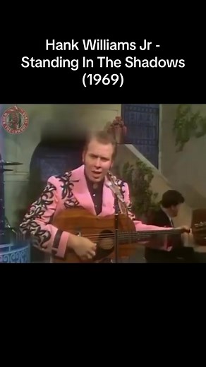 Hank Williams Jr performing “Standing In The Shadows” in 1969. #bocephus #hankwilliamsjr #country #hankjr #2024 #countrymusic #foundfootage #fyp #explore #outlaw #realcountry