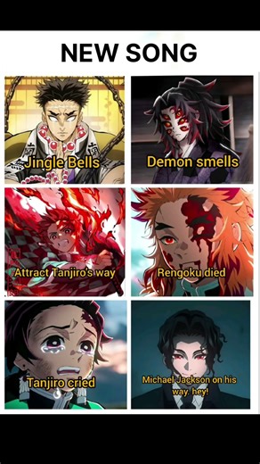 Demon Slayer × Jingle Bells #shorts #trending #viral #demonslayer #christmas #michaeljackson #muzan