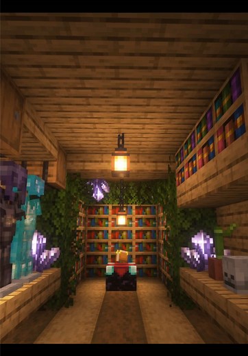 Cozy Enchantment Room Tutorial in Minecraft