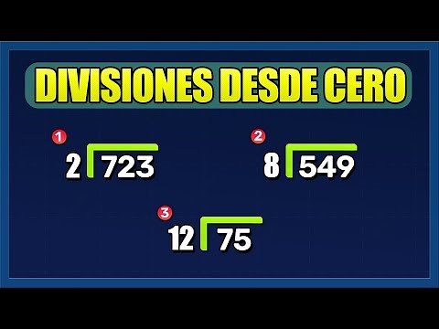 DIVISIONS From Scratch | 1- and 2-DIGIT Division (No Subtraction)