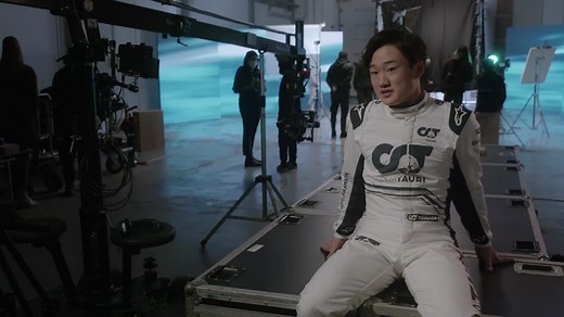 Yuki Tsunoda interview at the Launch of AT03 - Formula 1 Videos