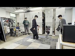 Custom biped robot, STOB's RL policy deployment