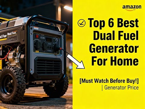 ✅Top 6 Best Dual Fuel Generator For Home [Must Watch Before Buy!] | Generator Price