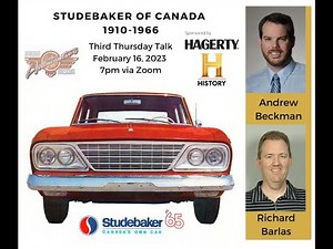 Studebaker of Canada - Canadian Automotive Museum Talk
