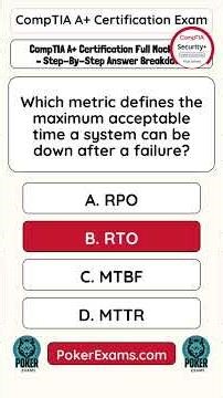 CompTIA A+ Certification Full Mock Test Step By Step Answer Breakdown