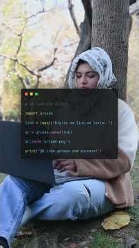 📱 Crie QR Codes com Python em segundos