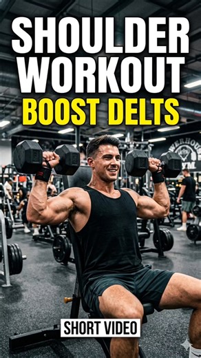 Shoulder Delta 3D Workout 💪🏻DAY-1 /#shoulderworkout #gym #shorts