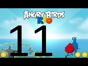 Let's Play Angry Birds Rio 11 - Angry Monkey Pig Boss Omega ||| Go!
