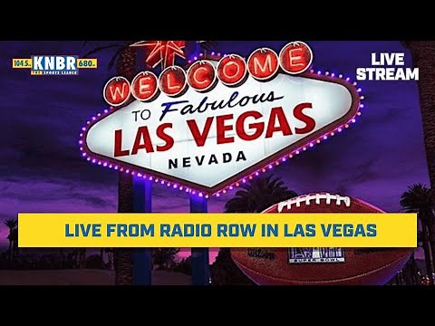 LIVE from Radio Row in Las Vegas | KNBR Livestream | 2/8/2024