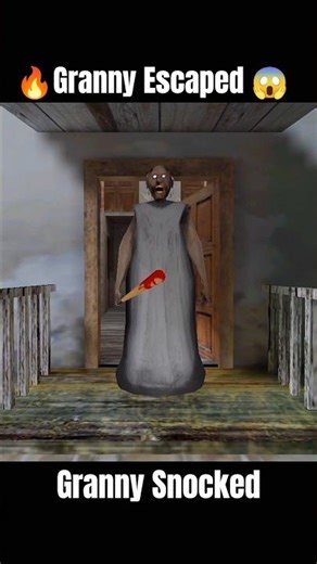 Granny Chapter 1 😀🥵 #granny #shorts #shortsfeed