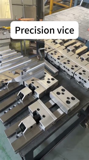 Precision vice The daily routine of manufacturers! #cnc #machine #cncmachining #manufacturing