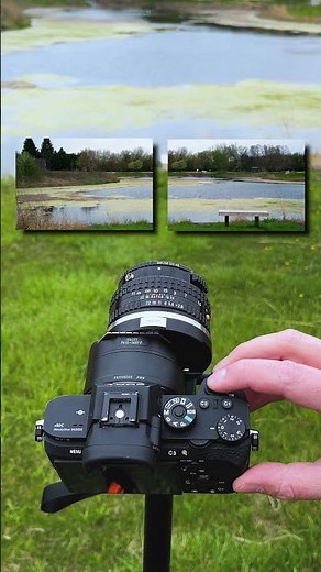Creating a Stitched Panorama with a Pentax 645 to Sony E Shift Adapter #photography #panorama