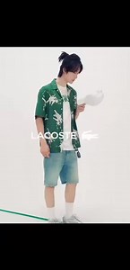 【20250413/0414 Lacoste dy update】 Insert a cute Yibo doing magic tricks #王一博 Let’s heat up the little one too~ | Wang Yibo 王一博