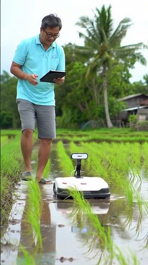 Modern Agriculture Robot in Action | Future of Farming || #farming #shorts