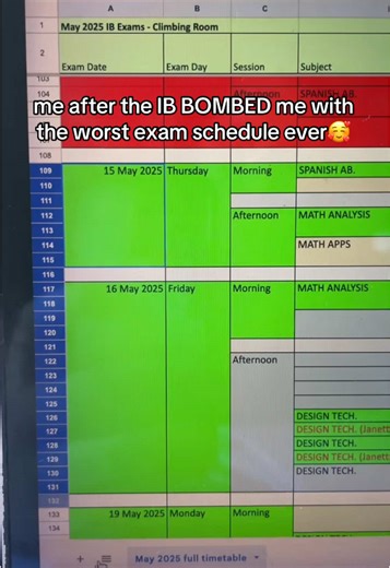 IB Exams: Surviving the Toughest Schedule