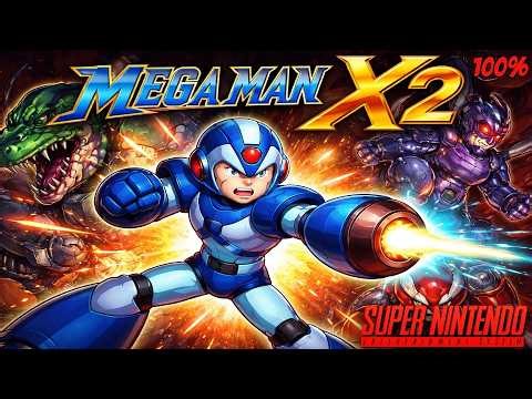 MEGA MAN X2 (Super Nintendo) ATÉ ZERAR - 100%