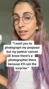 Trust me- they wont suspect a thing 😉 #photographer #proposal #weddingphotographer | tripp.photo