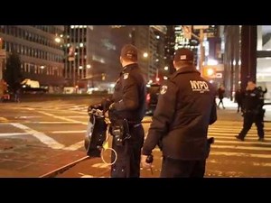 NYPD using LRAD on protesters