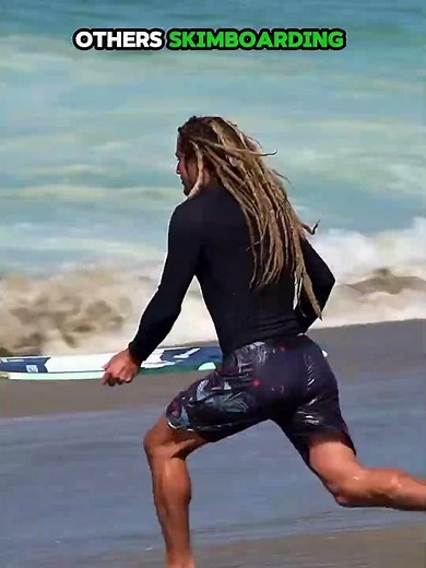 Skimboarding Gets Insane. Then The Last Rider One 😱😱🔥 #Shorts #Viral #Skimboarding
