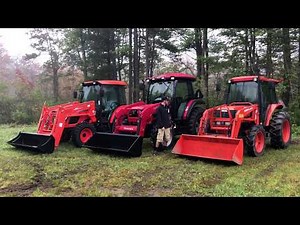 Ag Utility Tractor Comparisons - Mahindra 6065, Kubota M5700 ( M7060) , Kioti RX6620
