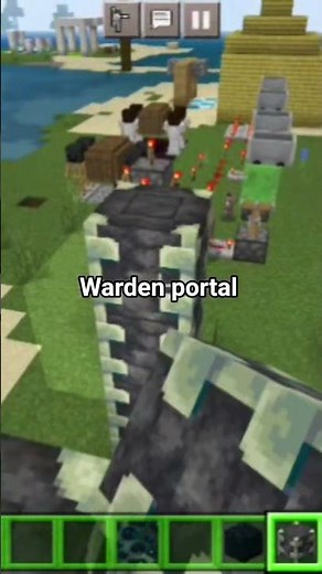 warden portal in Minecraft
