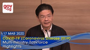 11K views · 142 reactions | Minister for National Development Lawrence Wong assured that cargo flows will continue as usual and essentials will continue to be delivered from Malaysia to Singapore. He also said that Malaysia’s new measures will be helpful in allowing both sides to control spread of the virus. He spoke at a Multi-Ministerial Taskforce press conference on 17 March 2020. | gov.sg | Facebook