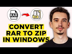 How To Convert RAR File To ZIP File In Windows (2026) - Full Guide!