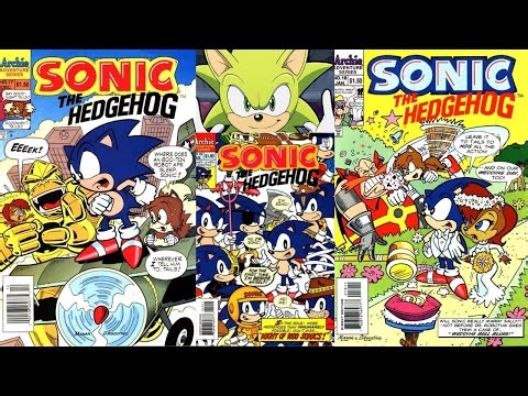 Reaction to Archie sonic comic review issue 17,18 & 19