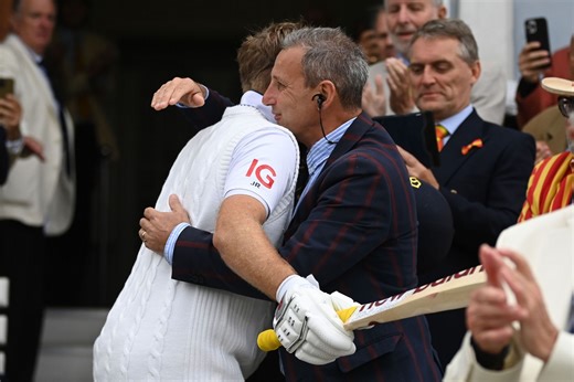 [In pictures] Joe Root shares a moment with his dad as he walks back as England's leading Test centurion during ENG vs SL 2nd Test 2024