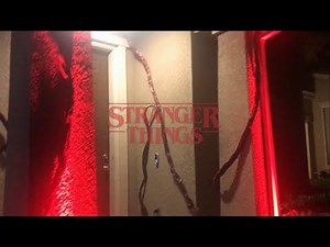DIY Stranger Things vines.