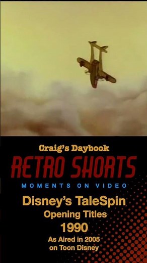 Retro 1990 - Disney's TaleSpin - Opening - #Short - Cable TV History