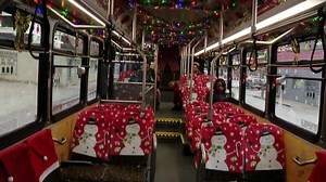 32K views · 717 reactions | TAKE A RIDE ON THE HOLIDAY BUS! About a half dozen Port Authority buses, and a trolley, are currently decked out in Christmas decorations. It's a big dose of cheer for many riders. MORE: https://cbsloc.al/2BKzcOm | KDKA-TV | CBS Pittsburgh | Facebook